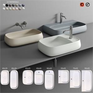 Alice Ceramica NUR Washbasin